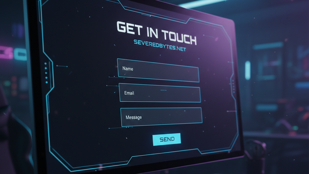 Get in touch in severedbytes.net