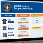 Backtofrontshow pricing