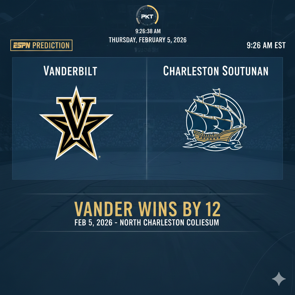 Vanderbilt charleston southern prediction
