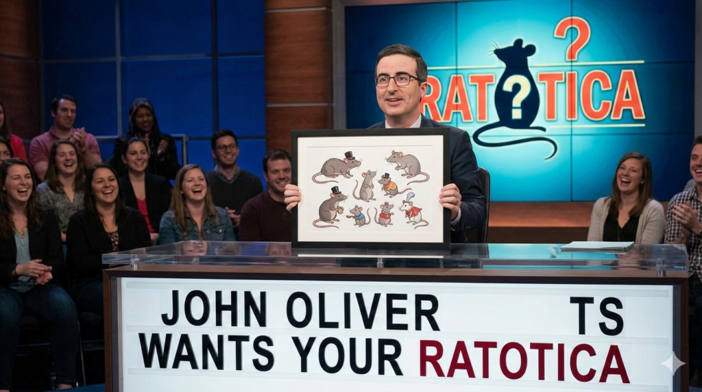 The Absurd Genius of johnoliverwantsyourratrotica: How a Painting of Rats Changed Philanthropy johnoliverwantsyourratrotica