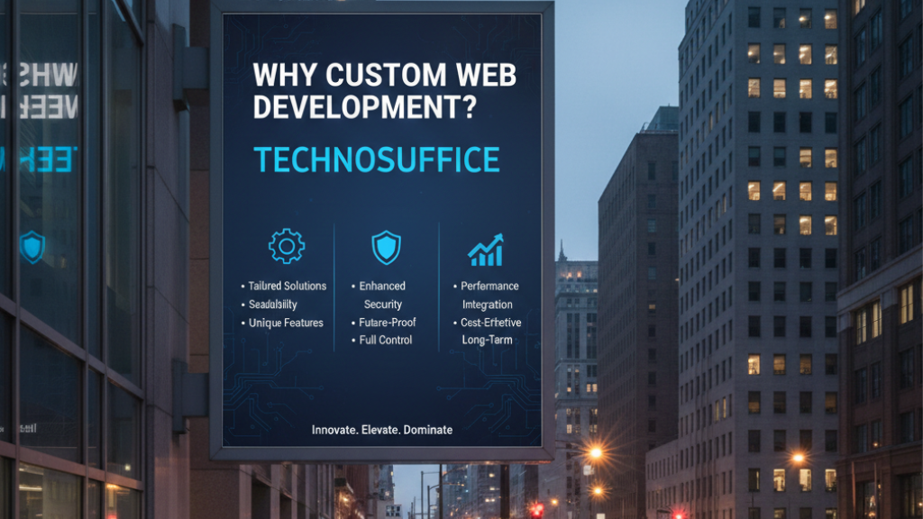Why custom web development in technosuffice