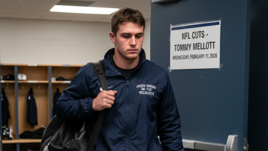 Nfl cuts tommy mellott junior bergen