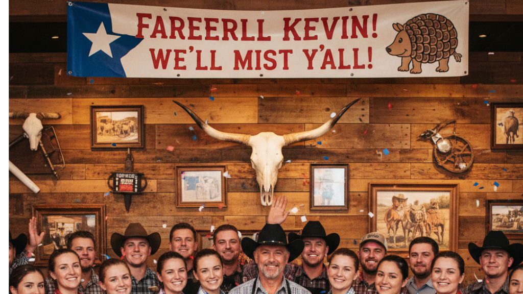 Texas roadhouse employee kevin wells farewell