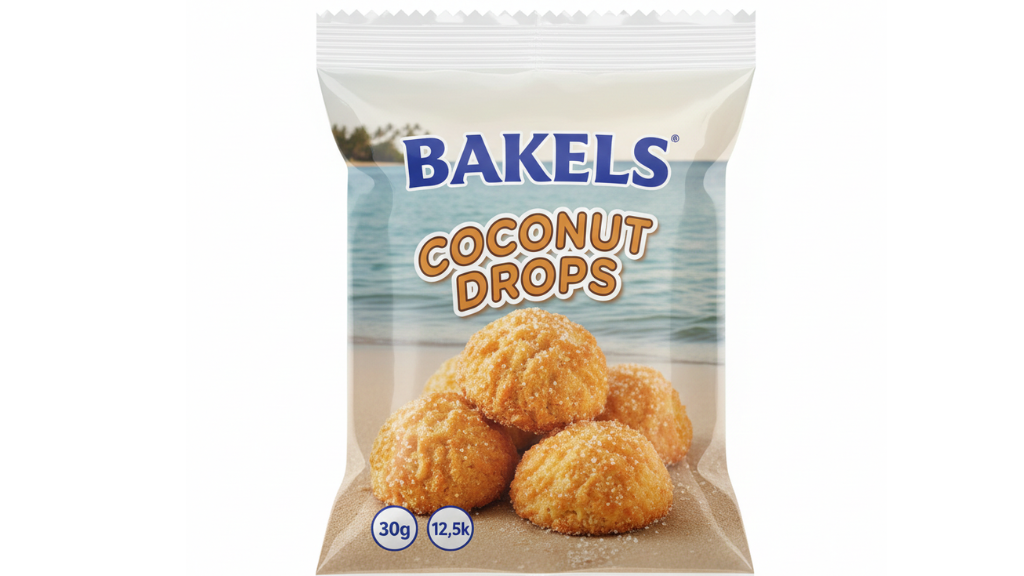 Bakels coconut drops 30g 12.5k