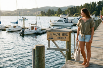 Tauve sims marina charm top