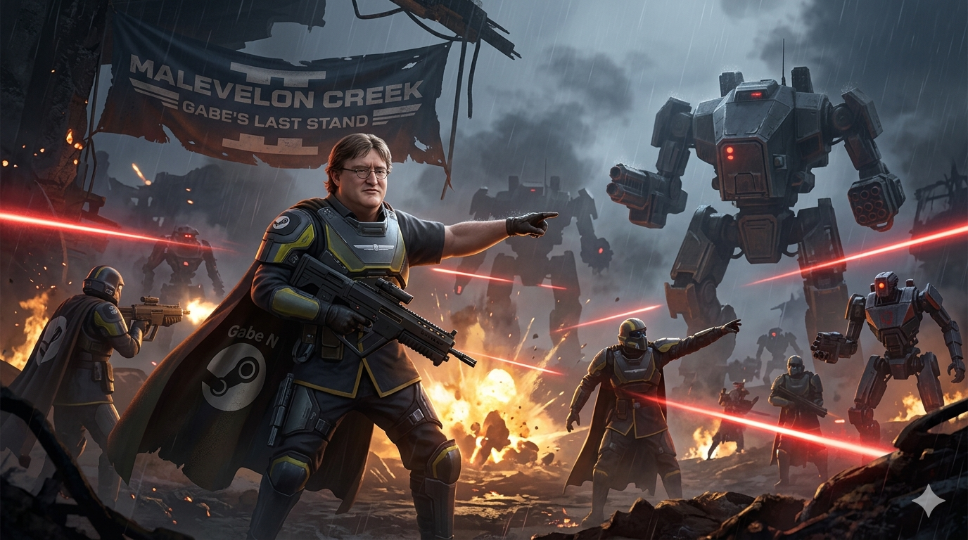 Helldivers 2 malevelon creek gabe newell