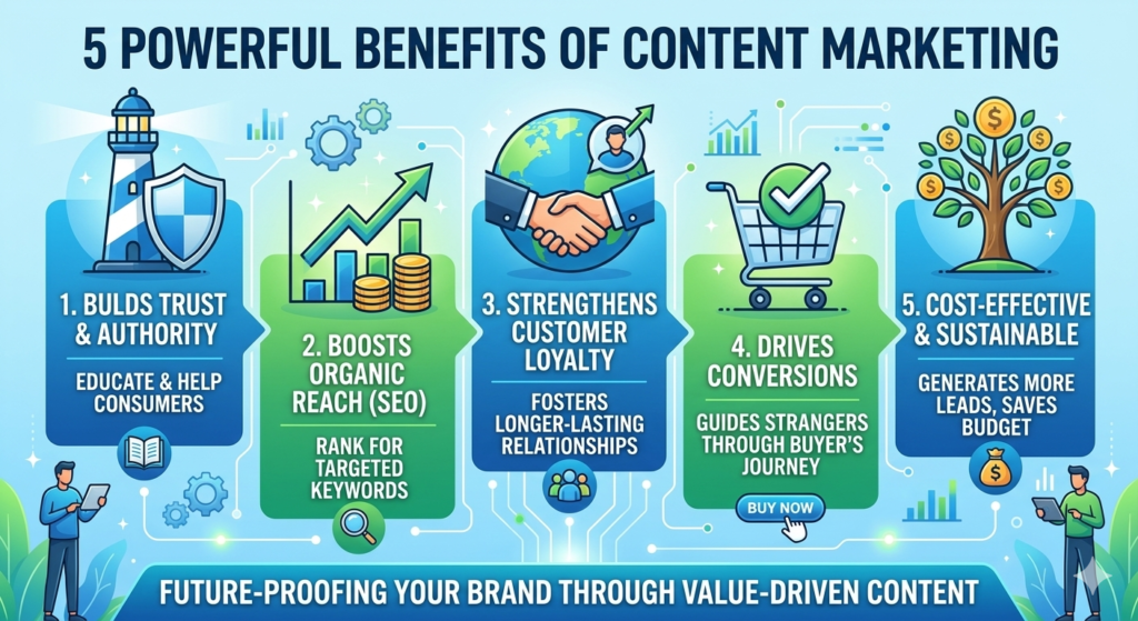 Mastering the Digital Era: The Strategic Benefits of Content Marketing Benefits of Content Marketing
